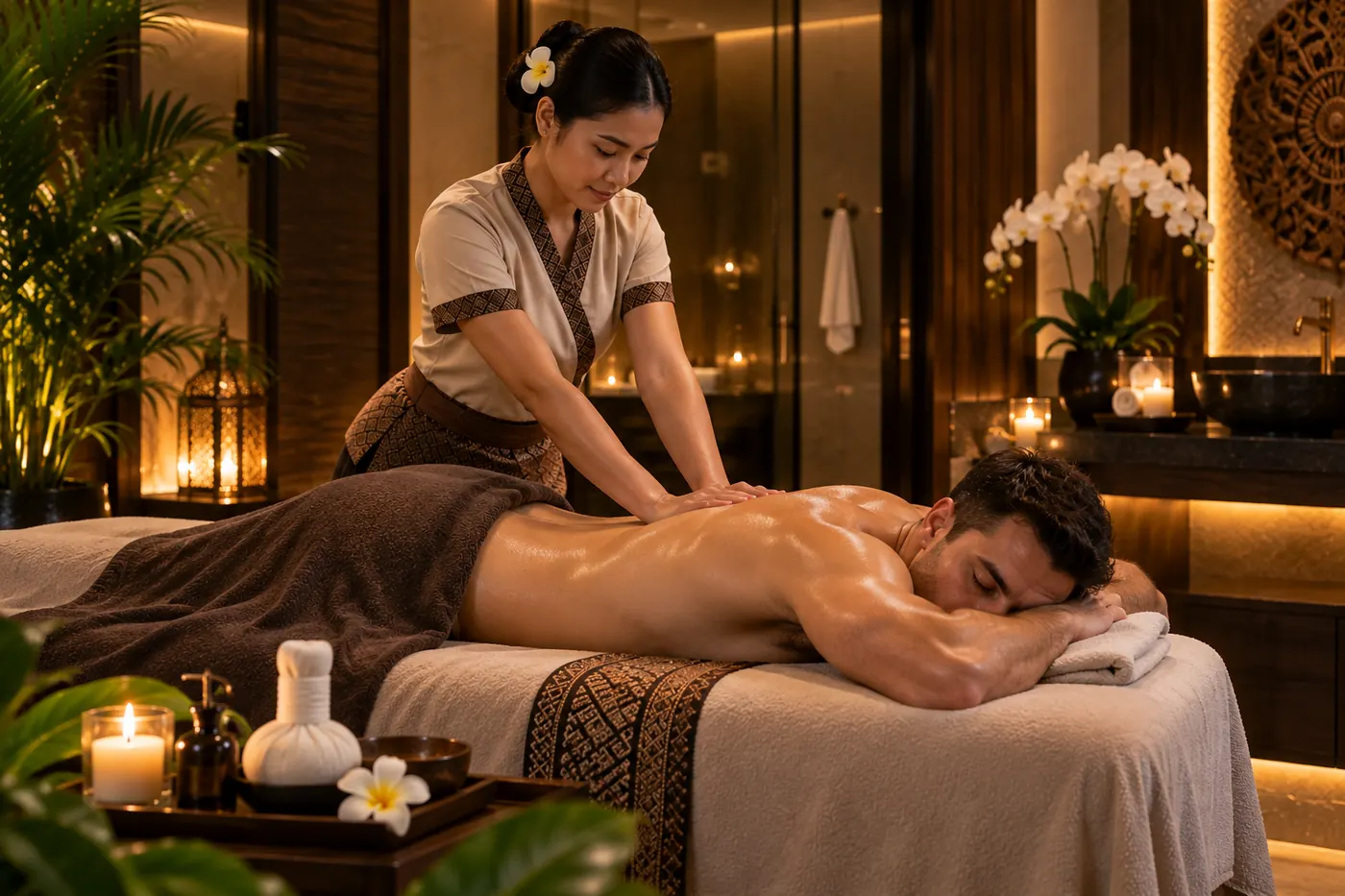 Full Body Massage in Al Ain at Green Mubazzarah Spa