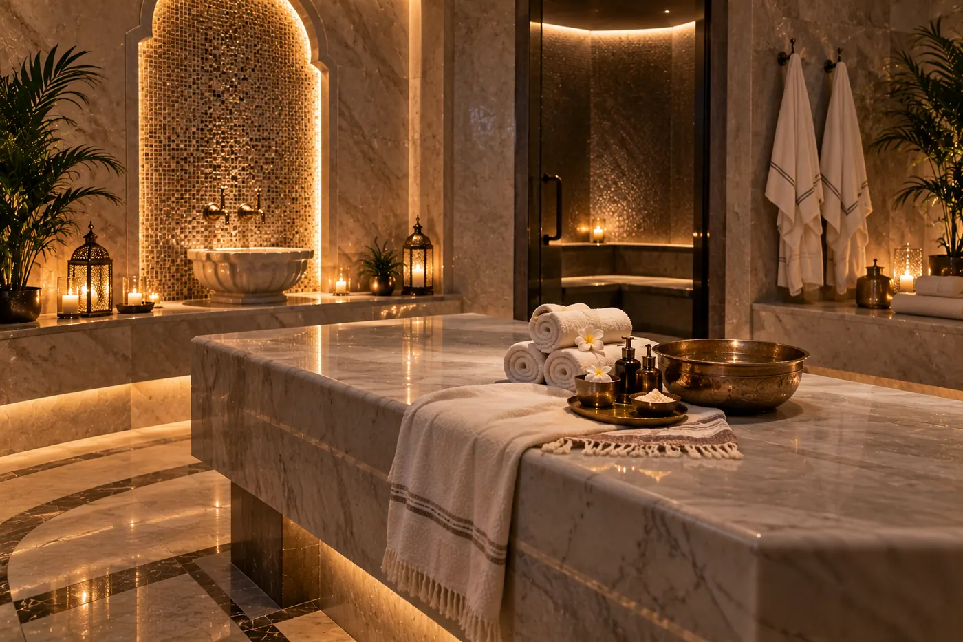 Moroccan Bath at Green Mubazzarah Spa, Al Ain