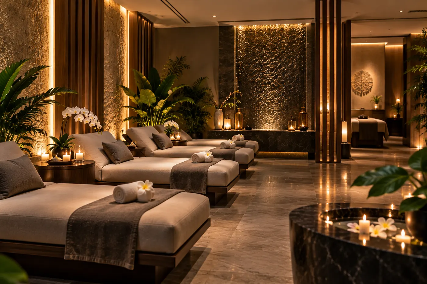 Hot Stone Massage at Green Mubazzarah Spa, Al Ain
