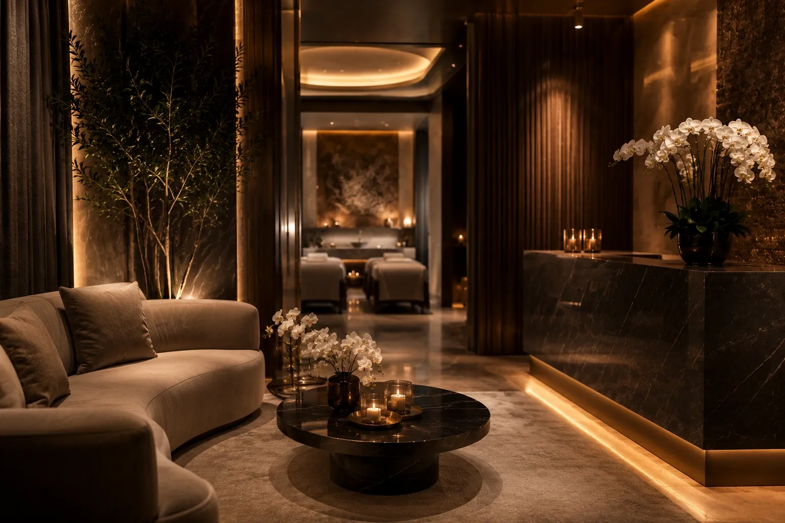 Green Mubazzarah Spa private room