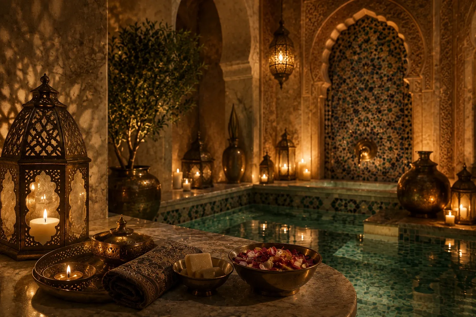 Moroccan bath in Al Ain